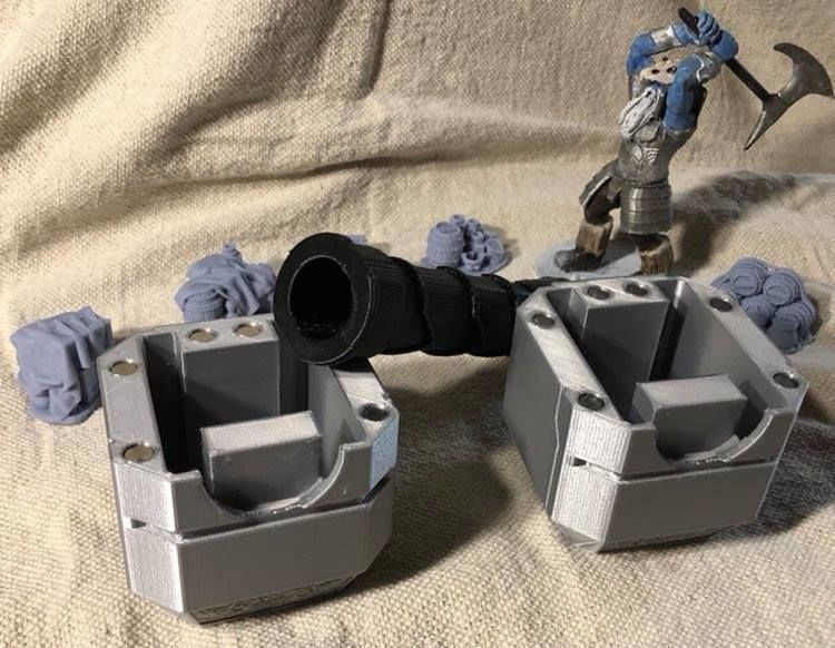 Mjolnir - Thors Hammer Dice Container - Warhammer Dice Container 3D print model_1