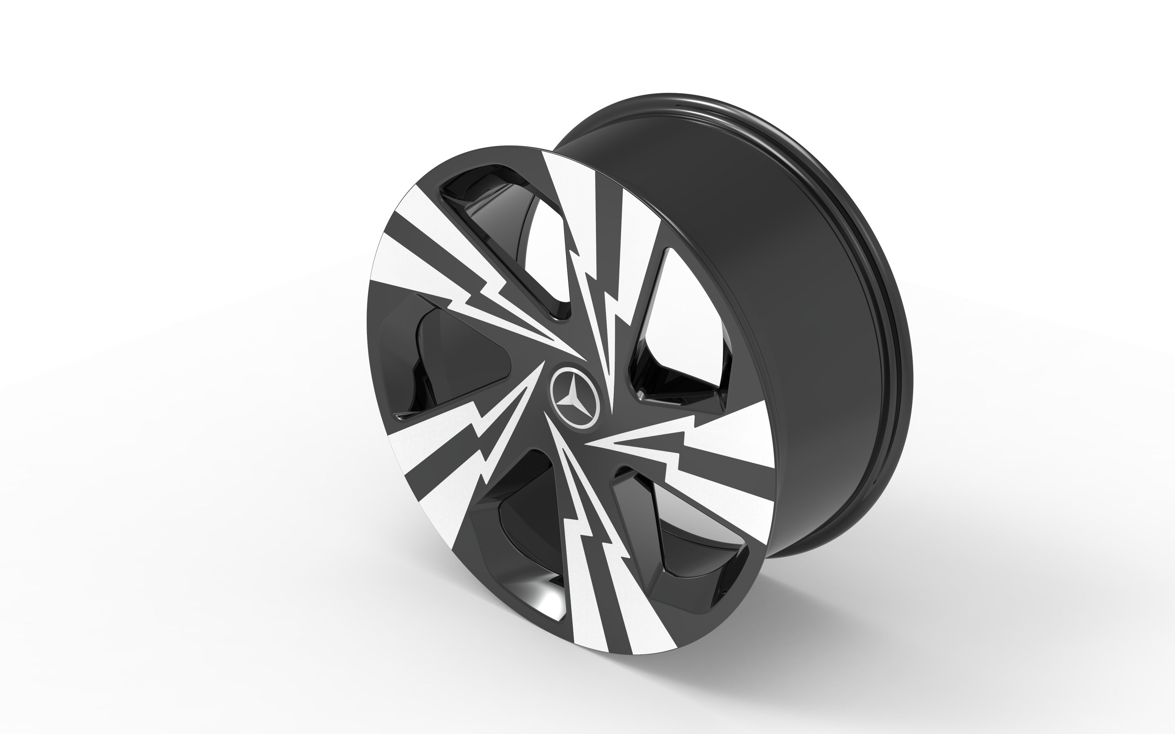 Wheel rim 3D model_6