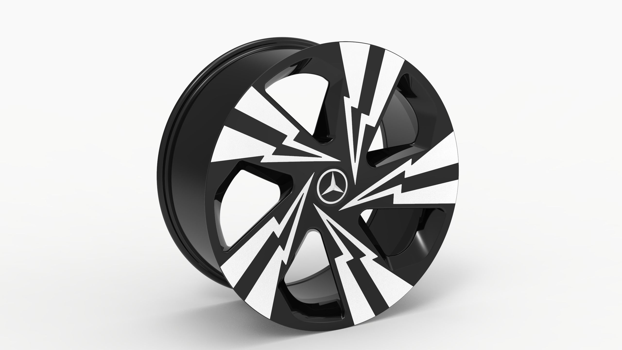 Wheel rim 3D model_7