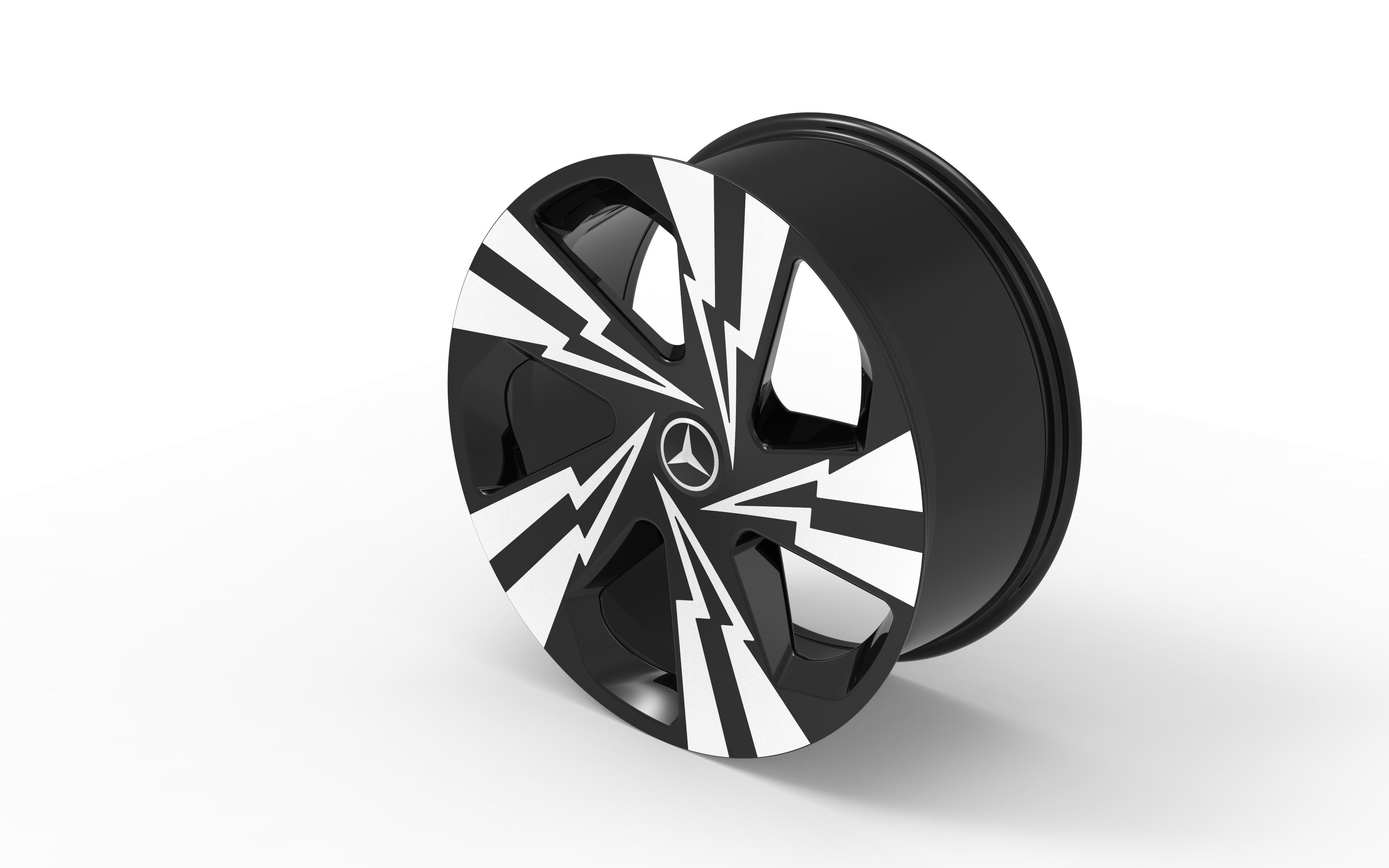 Wheel rim 3D model_2