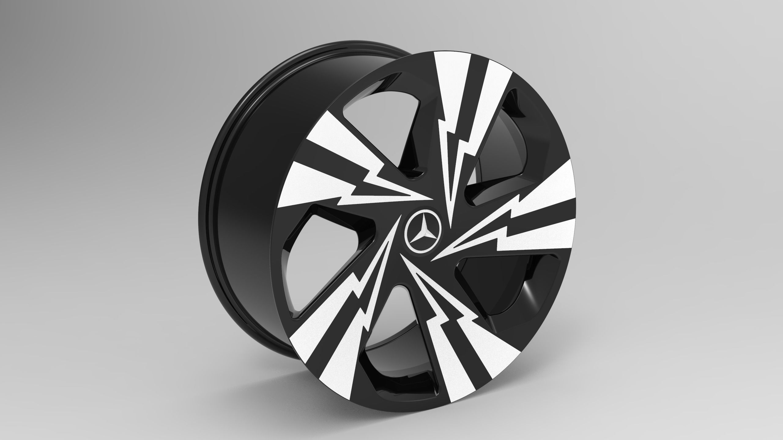 Wheel rim 3D model_10