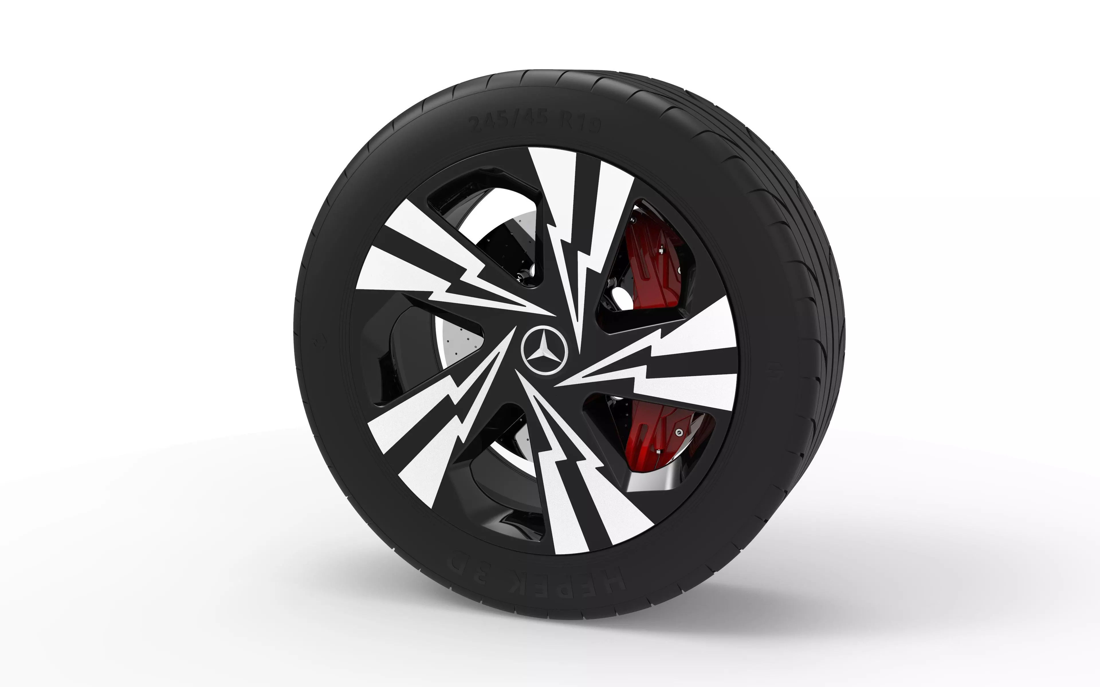 Wheel rim 3D model_0