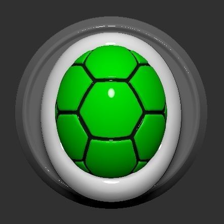 Mario Turtle Shell Based Koopa Troopa 3D print model_16