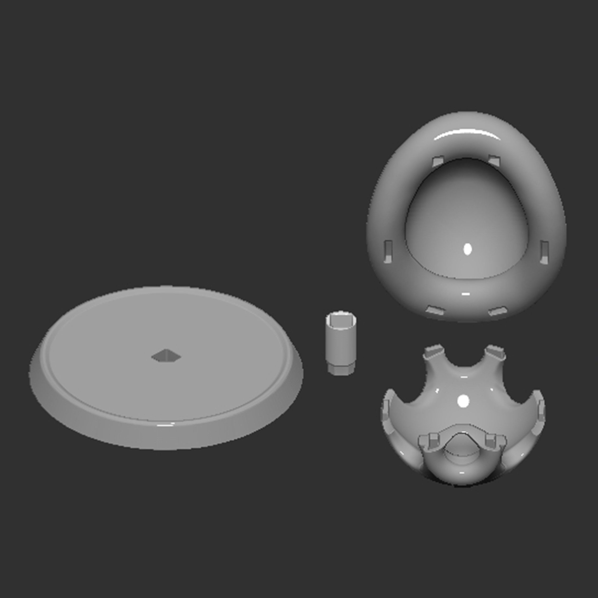 Mario Turtle Shell Based Koopa Troopa 3D print model_1