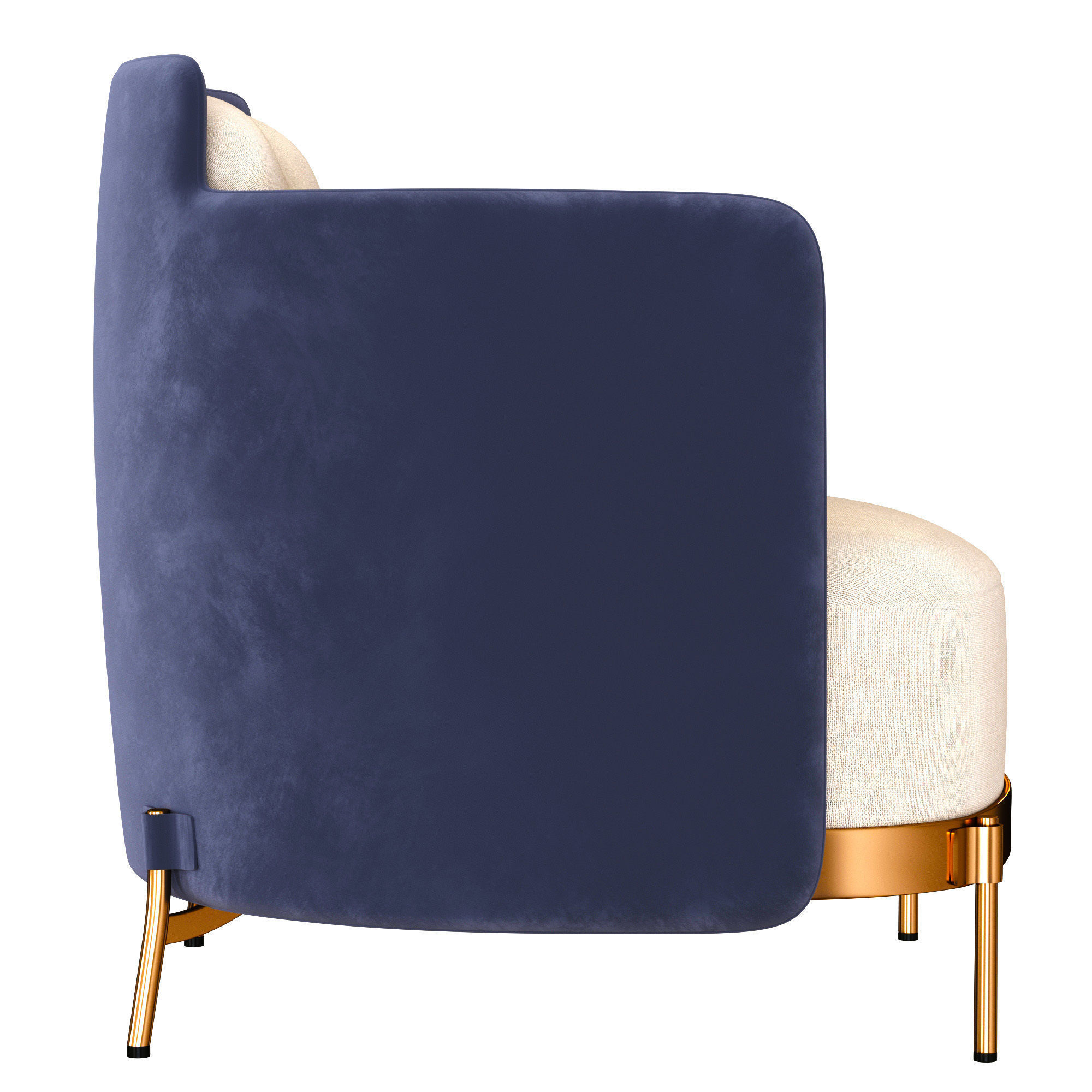 Tape chair by Minotti Free 3D model_4