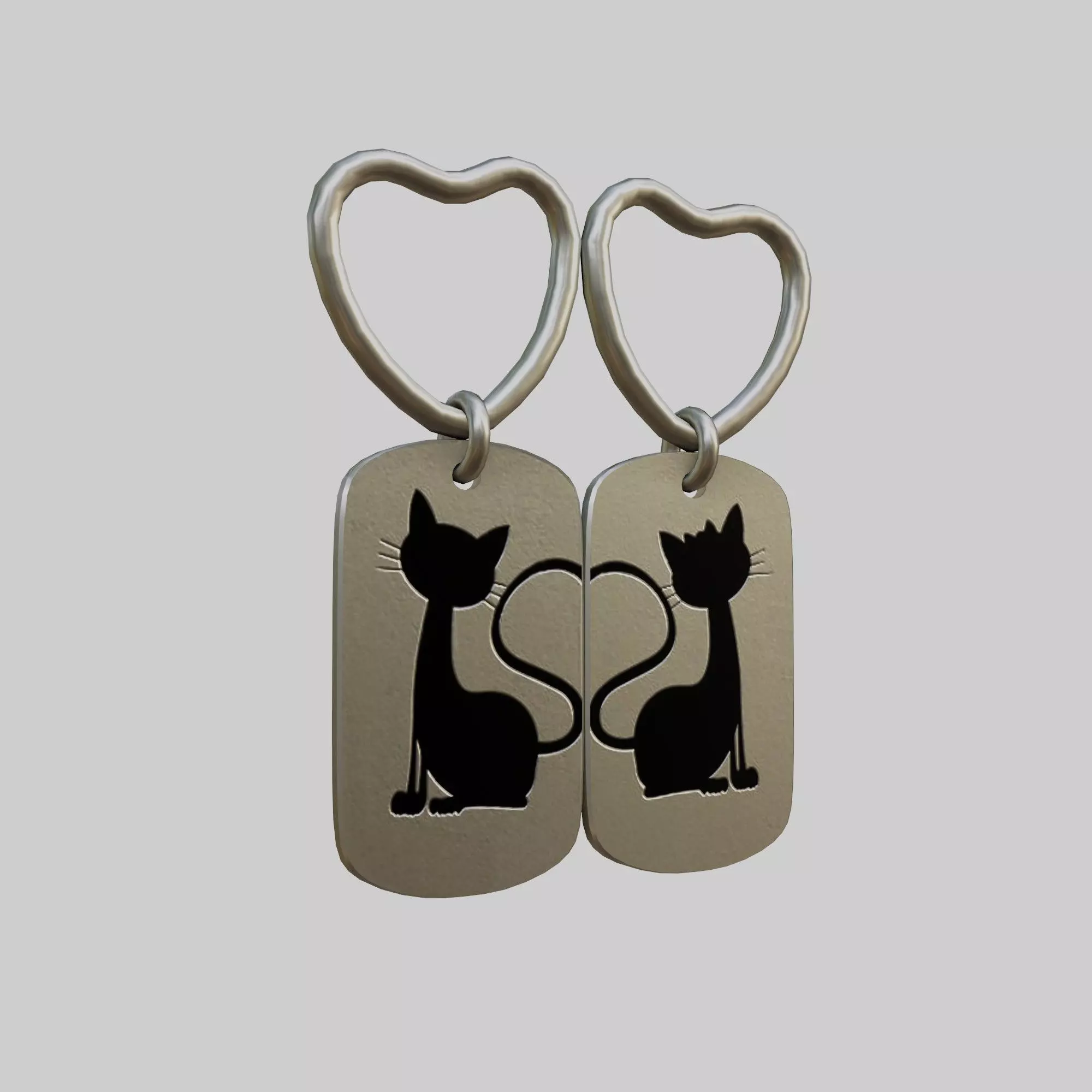 Cat Collar - Collar Gatitos Low-poly 3D model