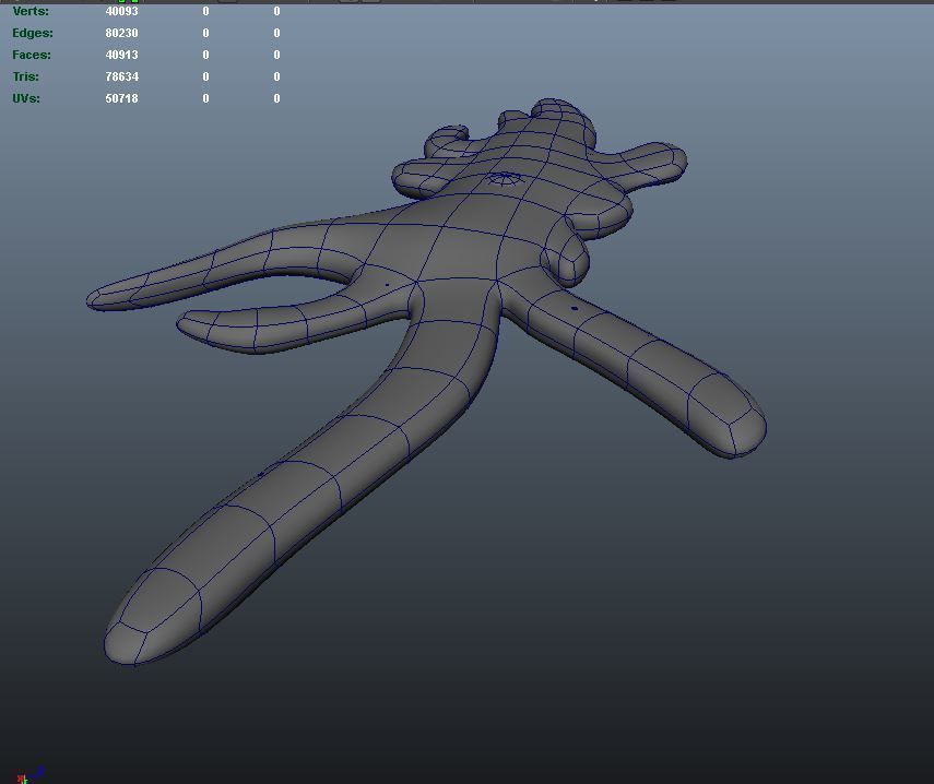 ameoba cell 3D model_10