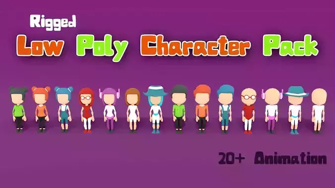 Low Poly Character Pack 