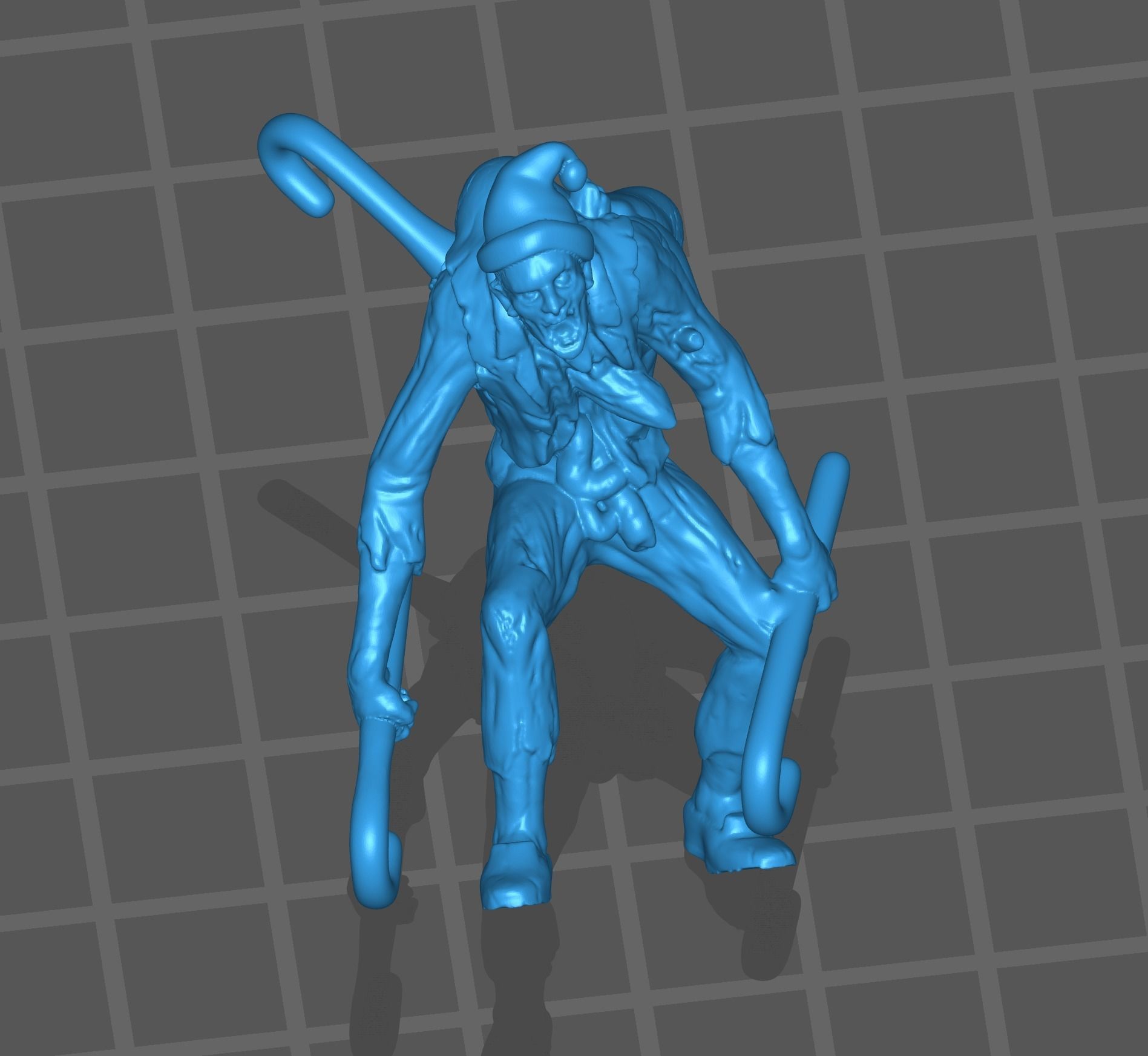 Christmas Zombie Collection 3D print model_5