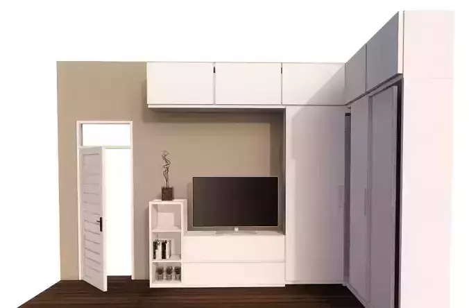 LEMARI MODERN MINIMALIS