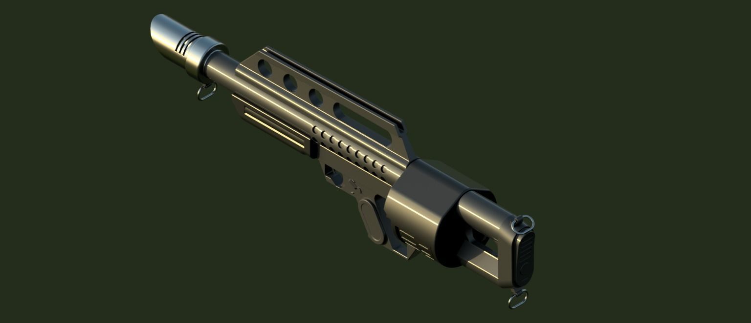  Pancor Jackhammer shotgun 3D model 3D model_11