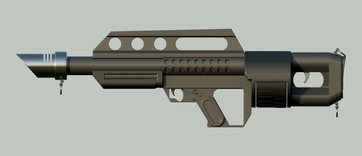  Pancor Jackhammer shotgun 3D model 3D model_7