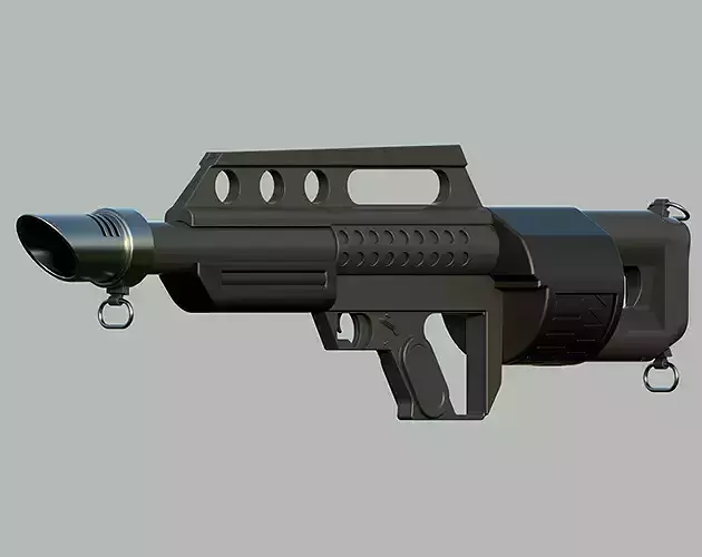  Pancor Jackhammer shotgun 3D model