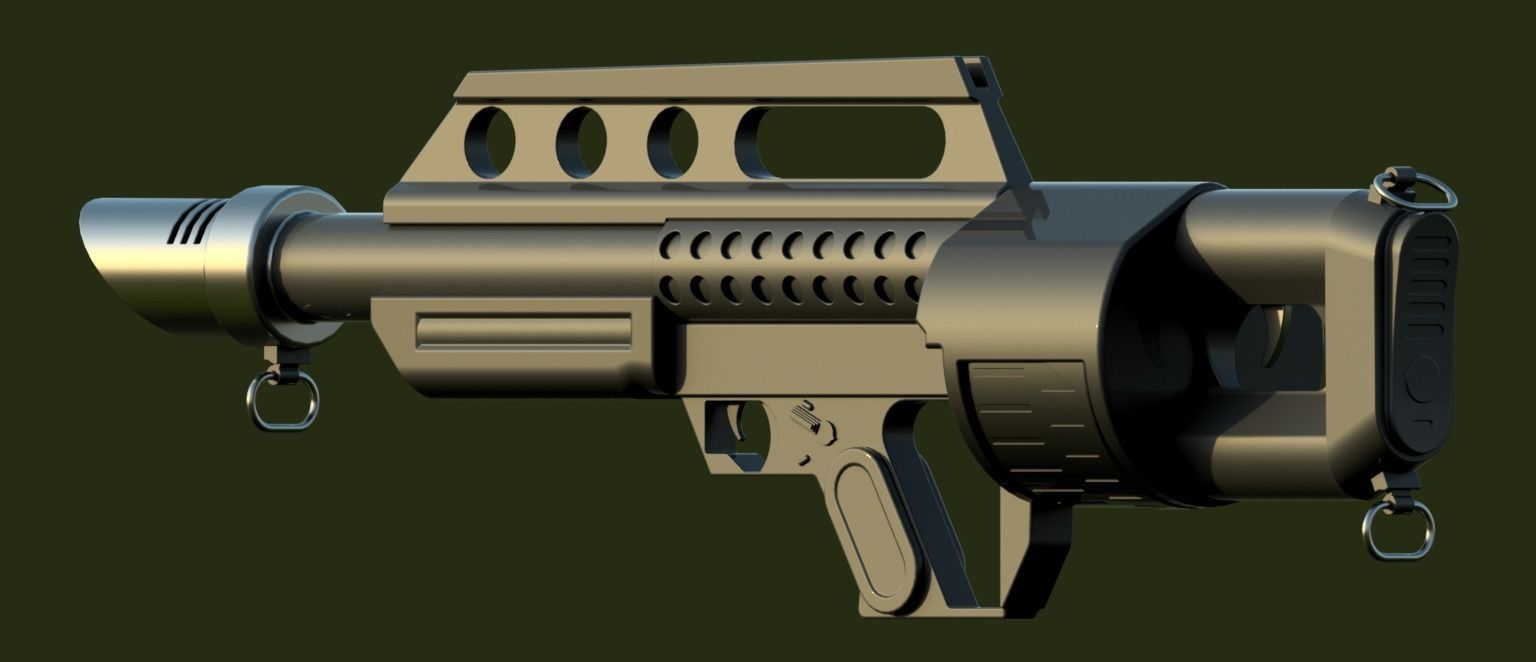  Pancor Jackhammer shotgun 3D model 3D model_6