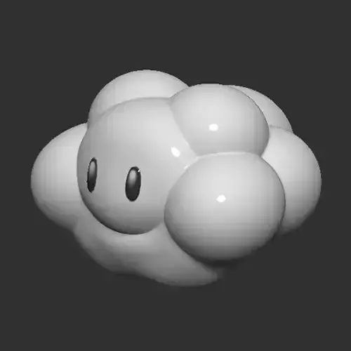 Lakitu Cloud Mario