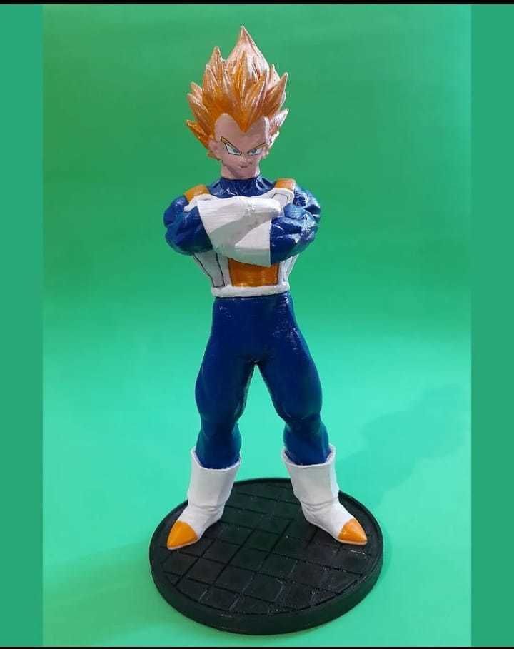 vegeta super saiyan Free 3D print model_2
