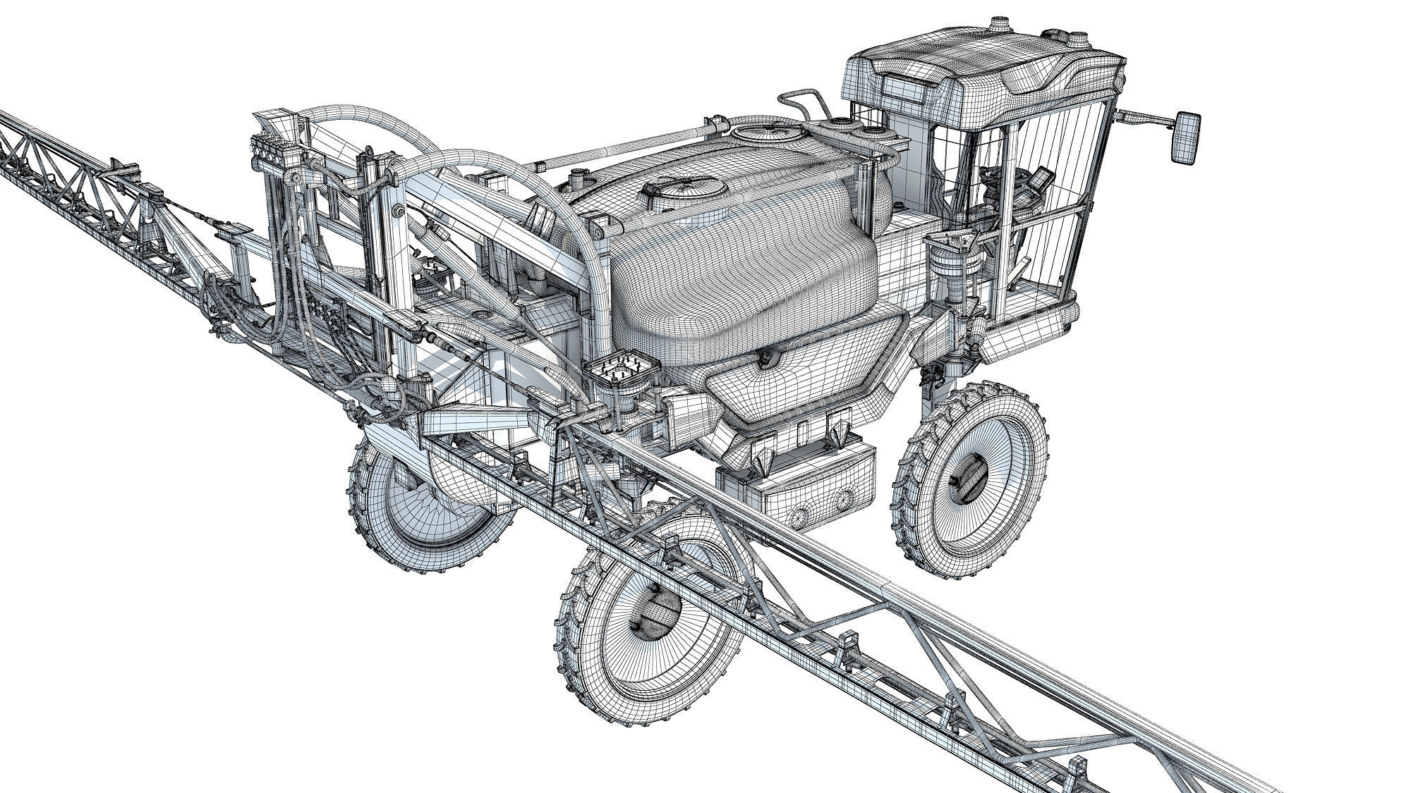 Farm Sprayer 3D model_20
