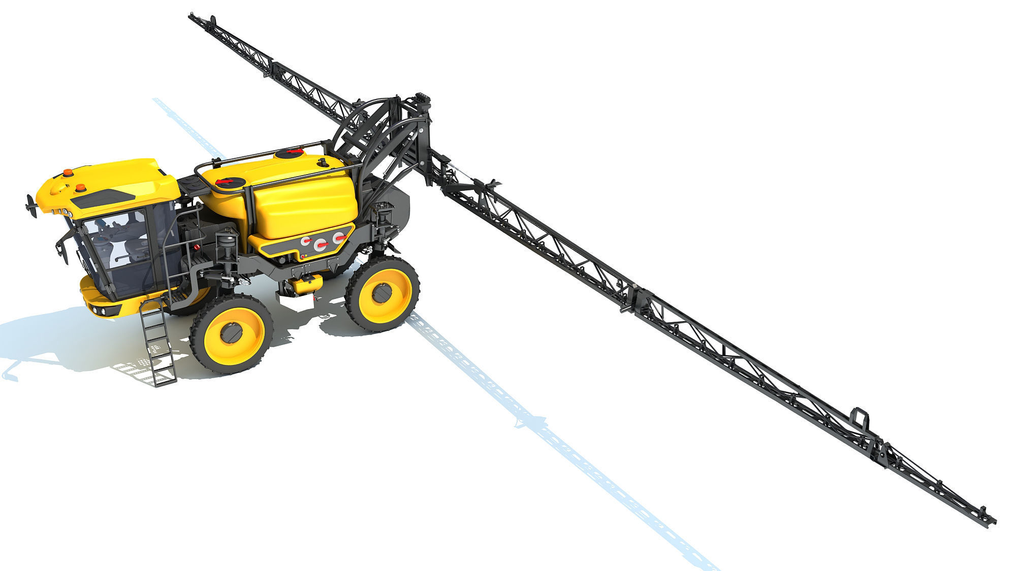 Farm Sprayer 3D model_1