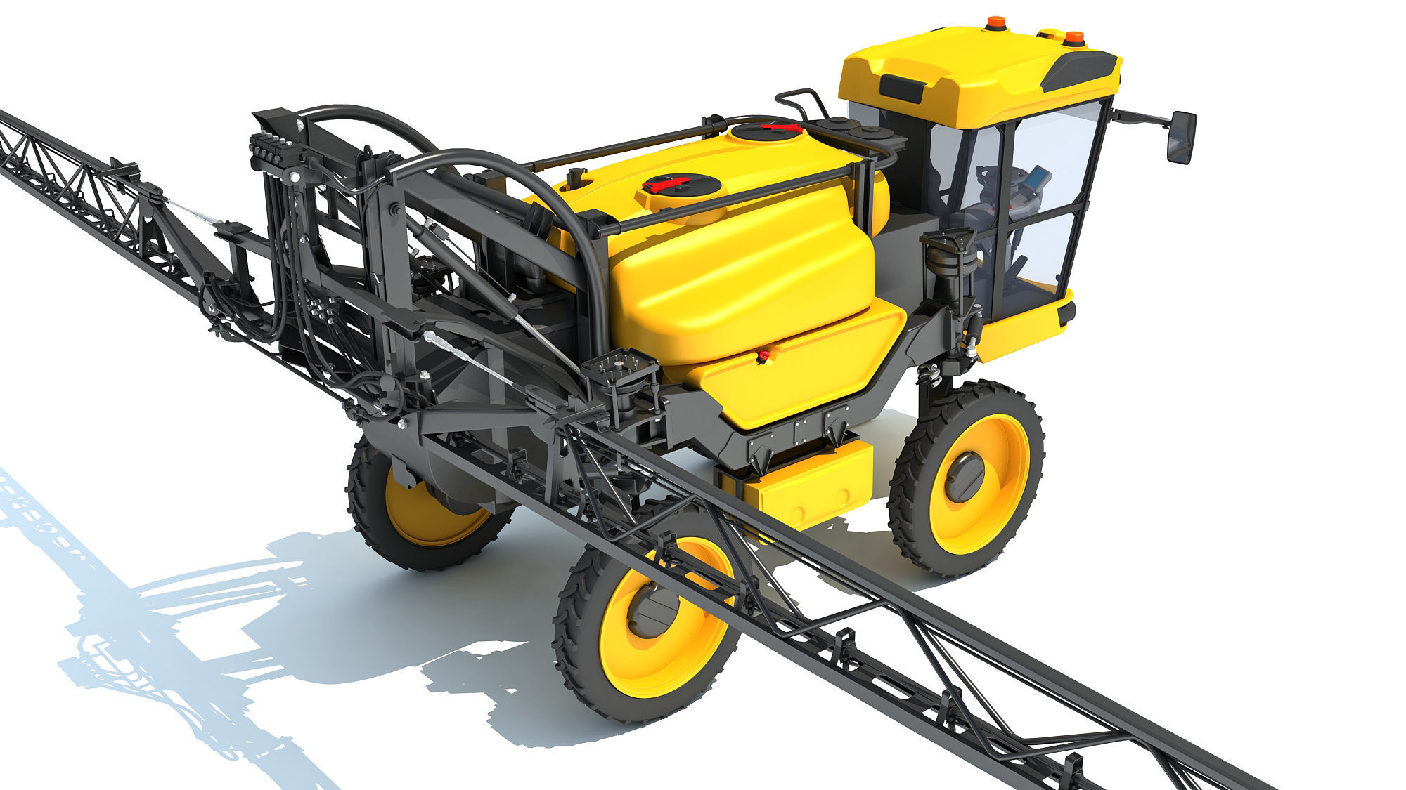 Farm Sprayer 3D model_6