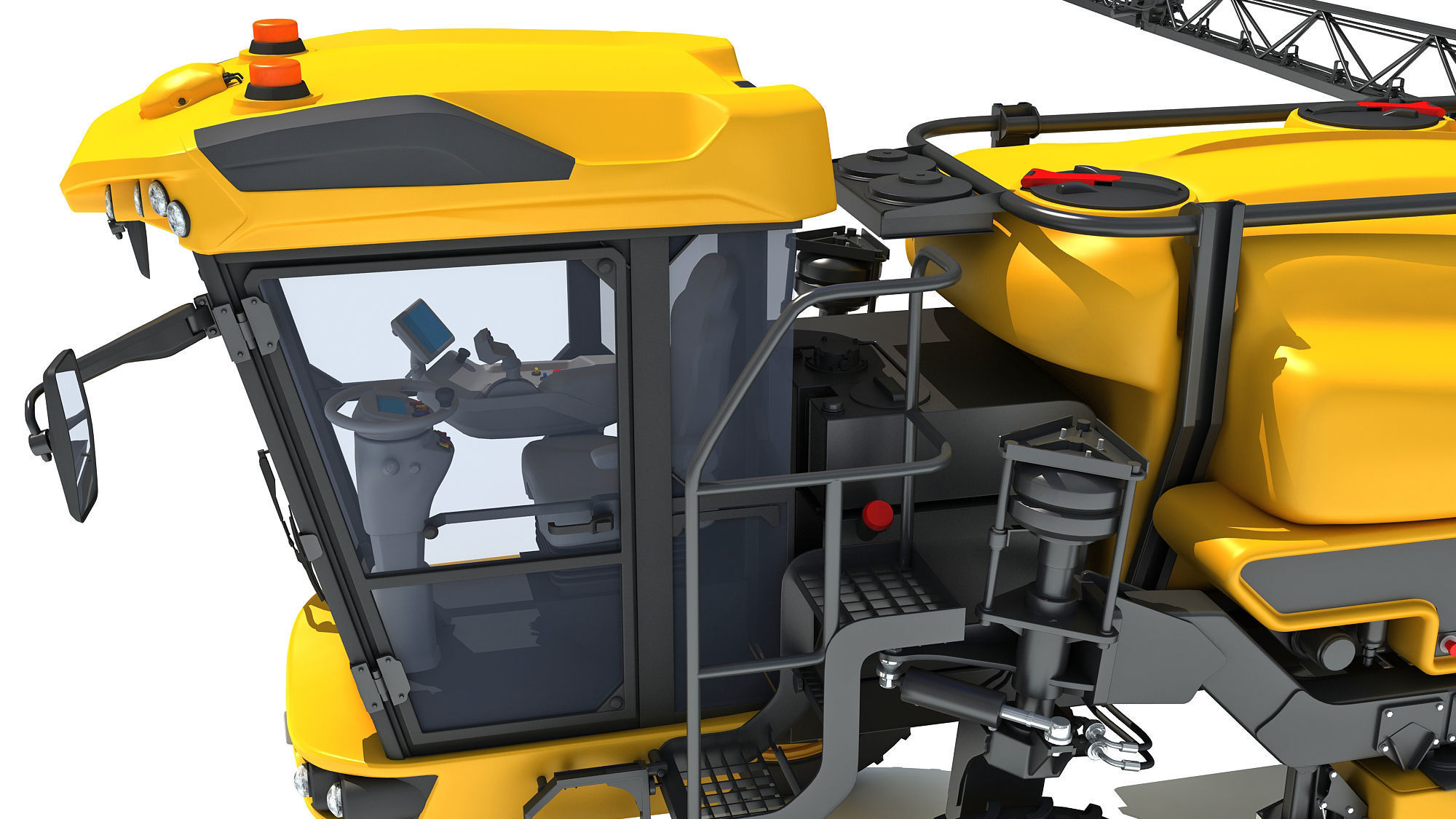 Farm Sprayer 3D model_7