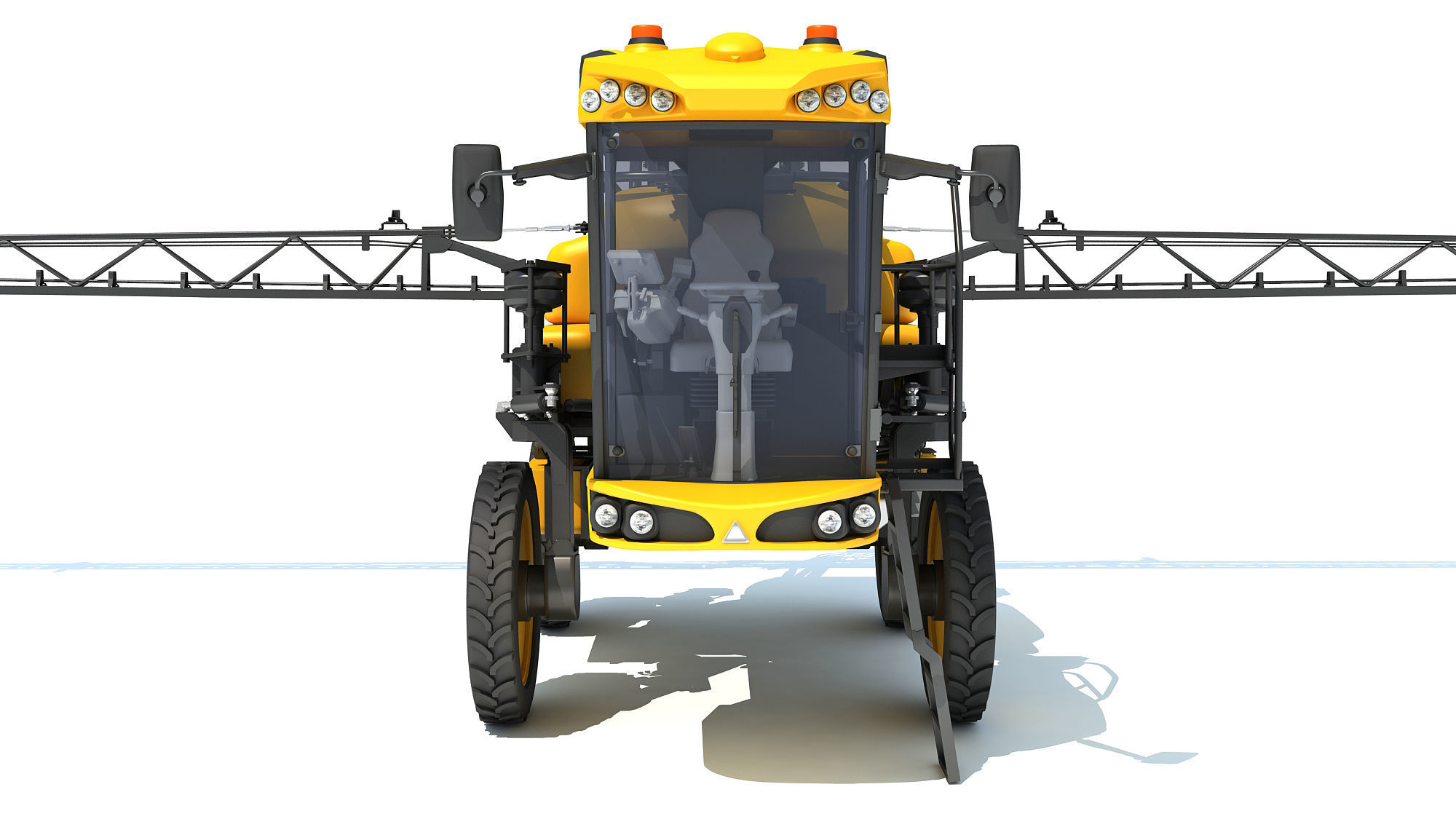 Farm Sprayer 3D model_14
