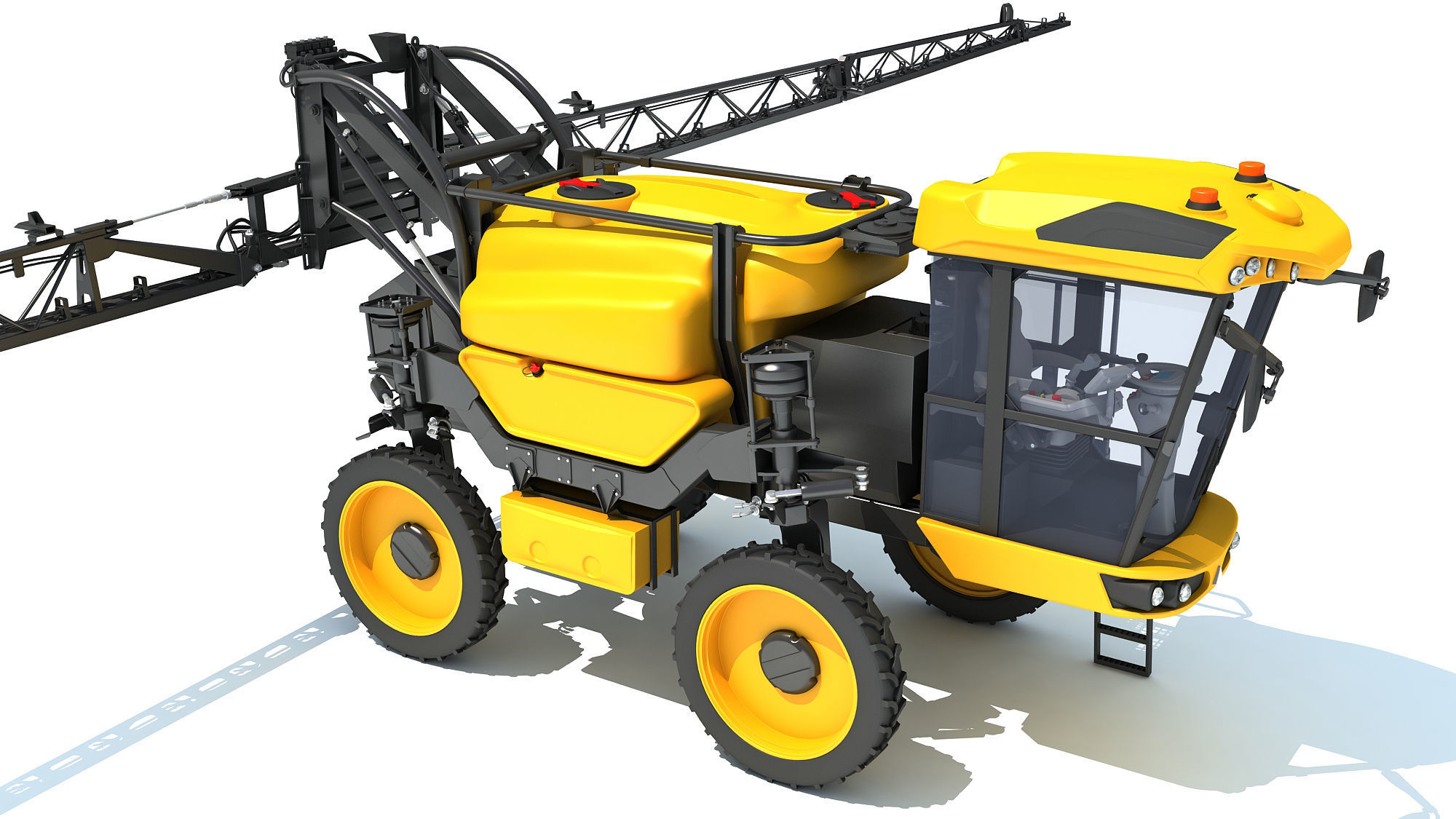Farm Sprayer 3D model_11