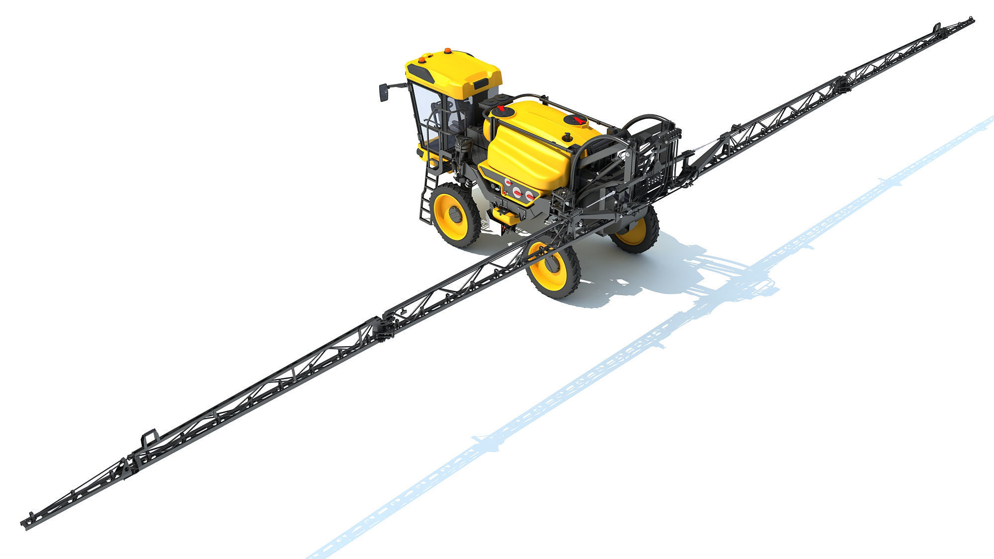 Farm Sprayer 3D model_4