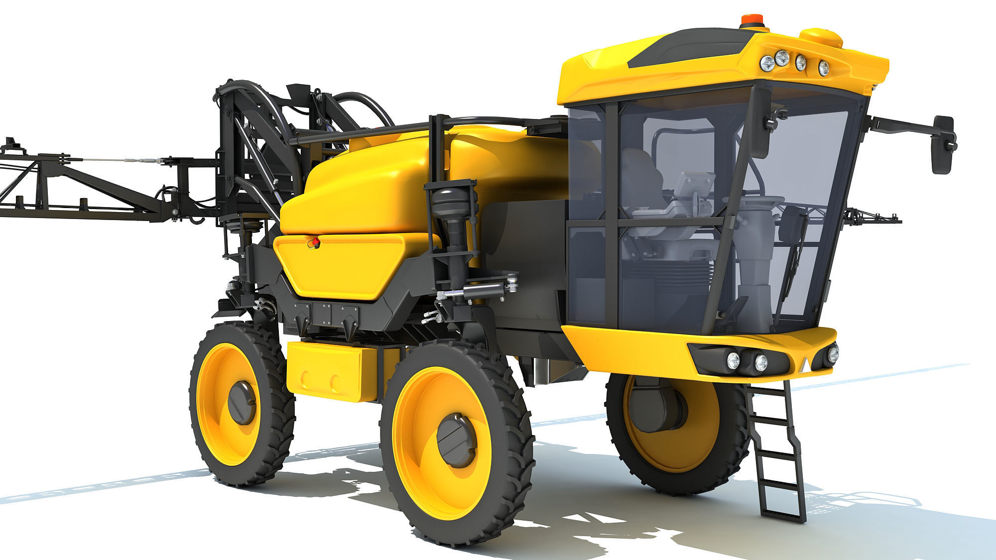 Farm Sprayer 3D model_12