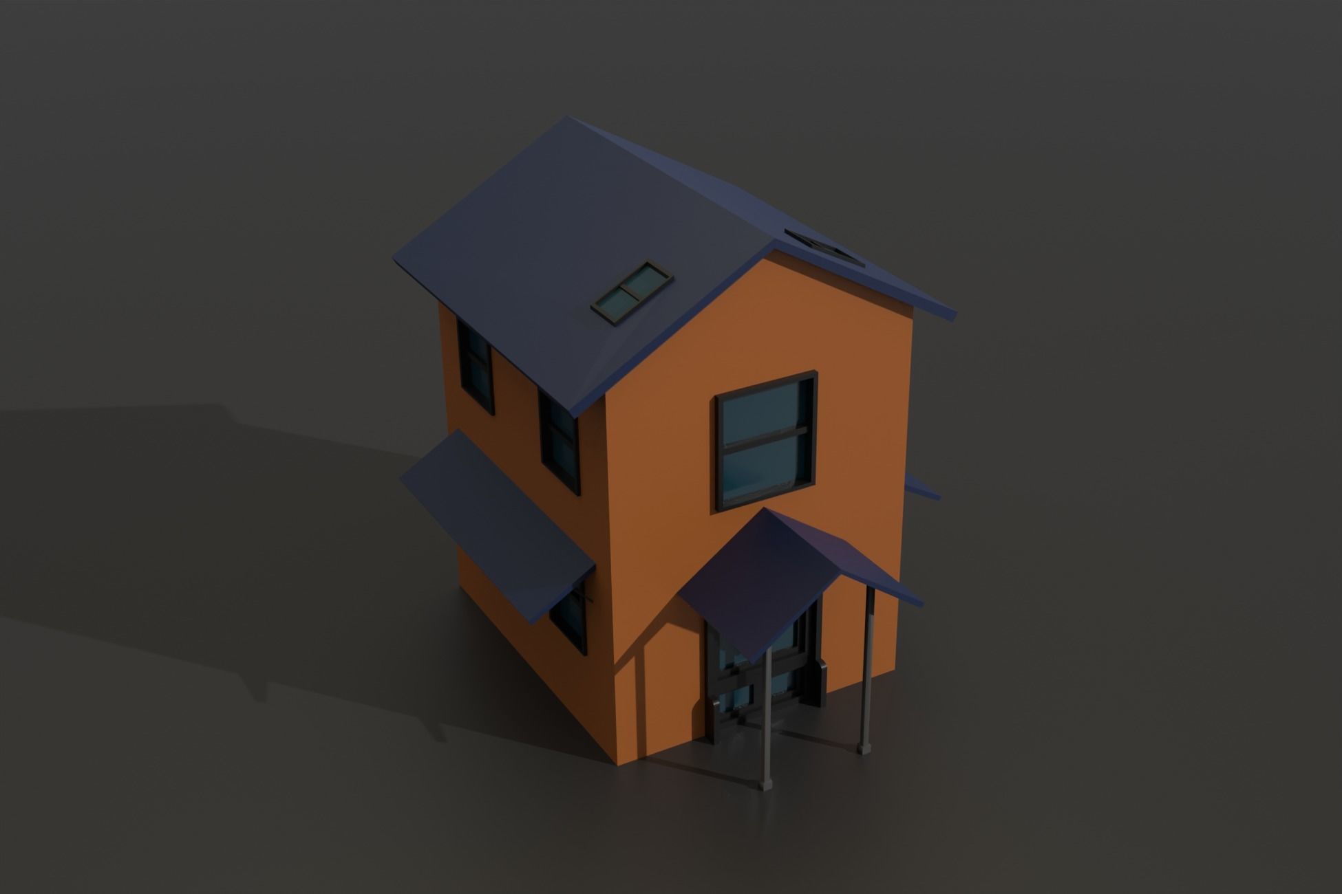 Low Poly City Pack Collection Low-poly 3D model_23
