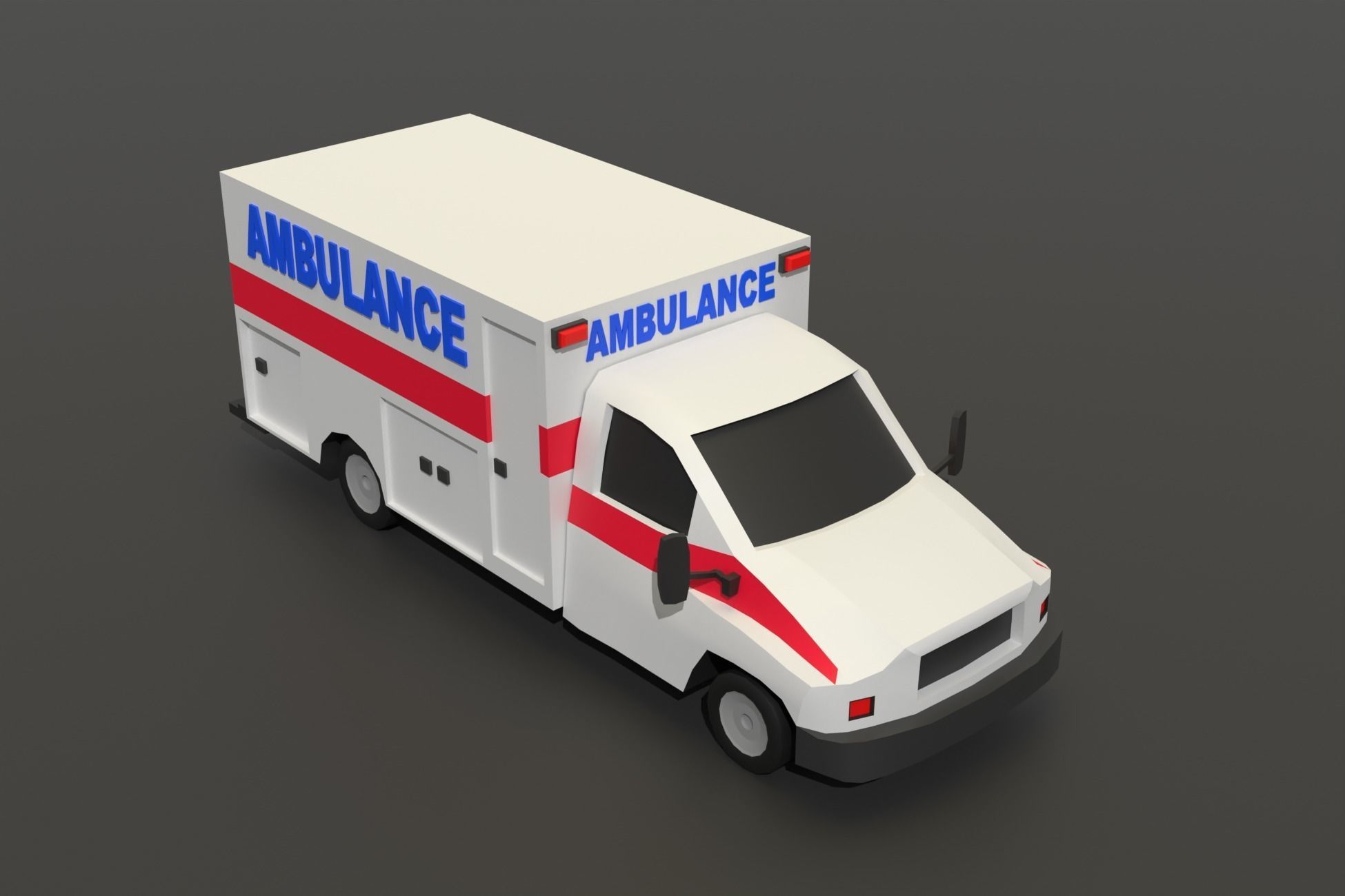 Low Poly City Pack Collection Low-poly 3D model_50