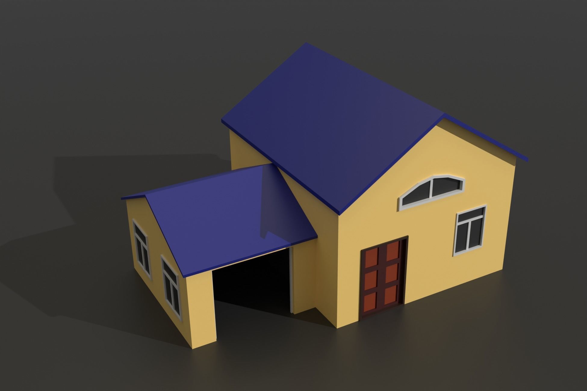 Low Poly City Pack Collection Low-poly 3D model_26