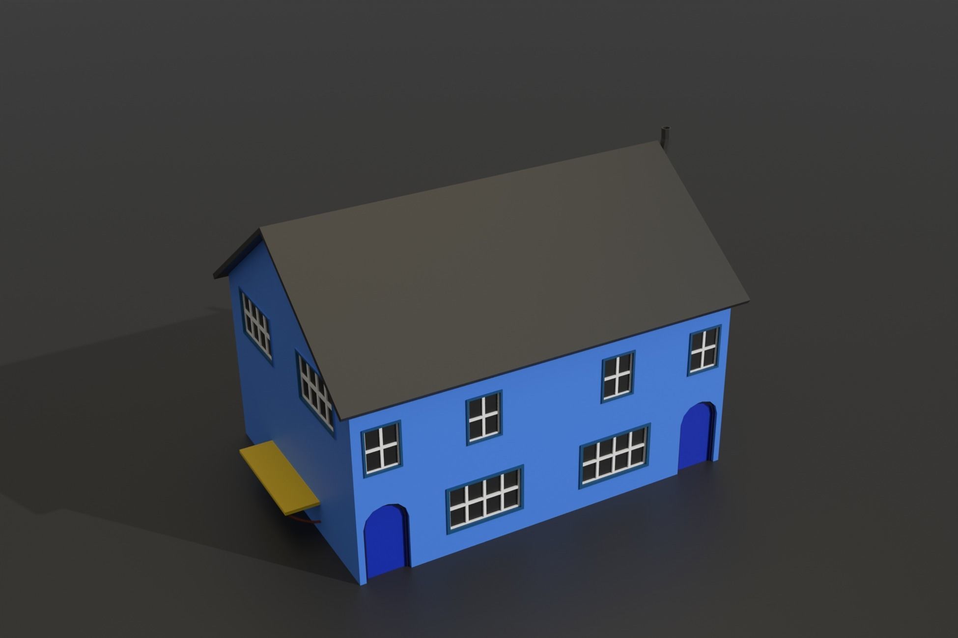 Low Poly City Pack Collection Low-poly 3D model_25