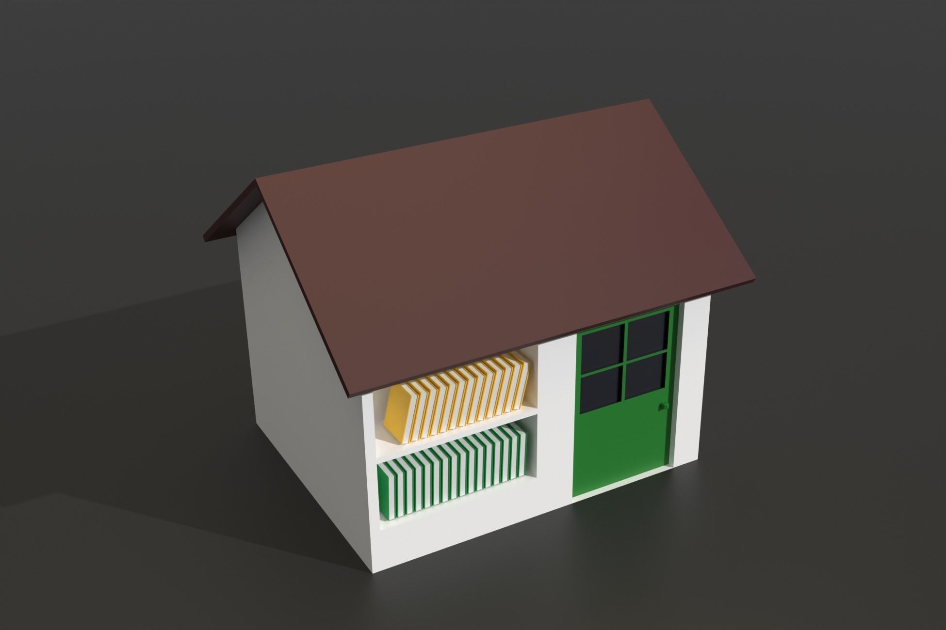 Low Poly City Pack Collection Low-poly 3D model_30