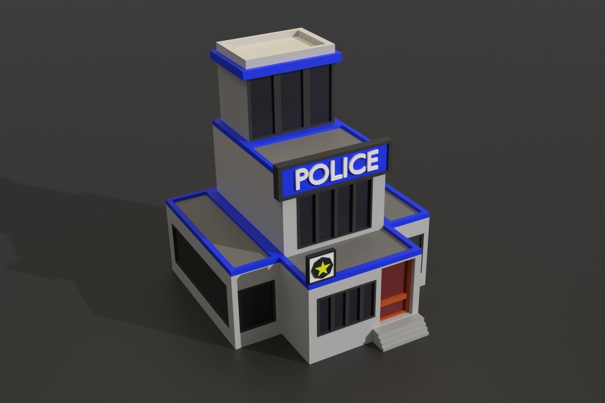 Low Poly City Pack Collection Low-poly 3D model_20
