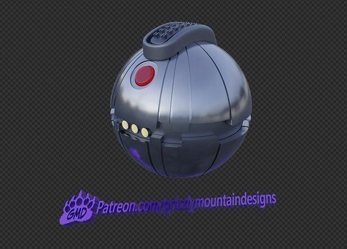 Star Wars Thermal Detonator replica AND Christmas ornament 3D print model