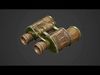Binoculars Low-poly 3D model_1