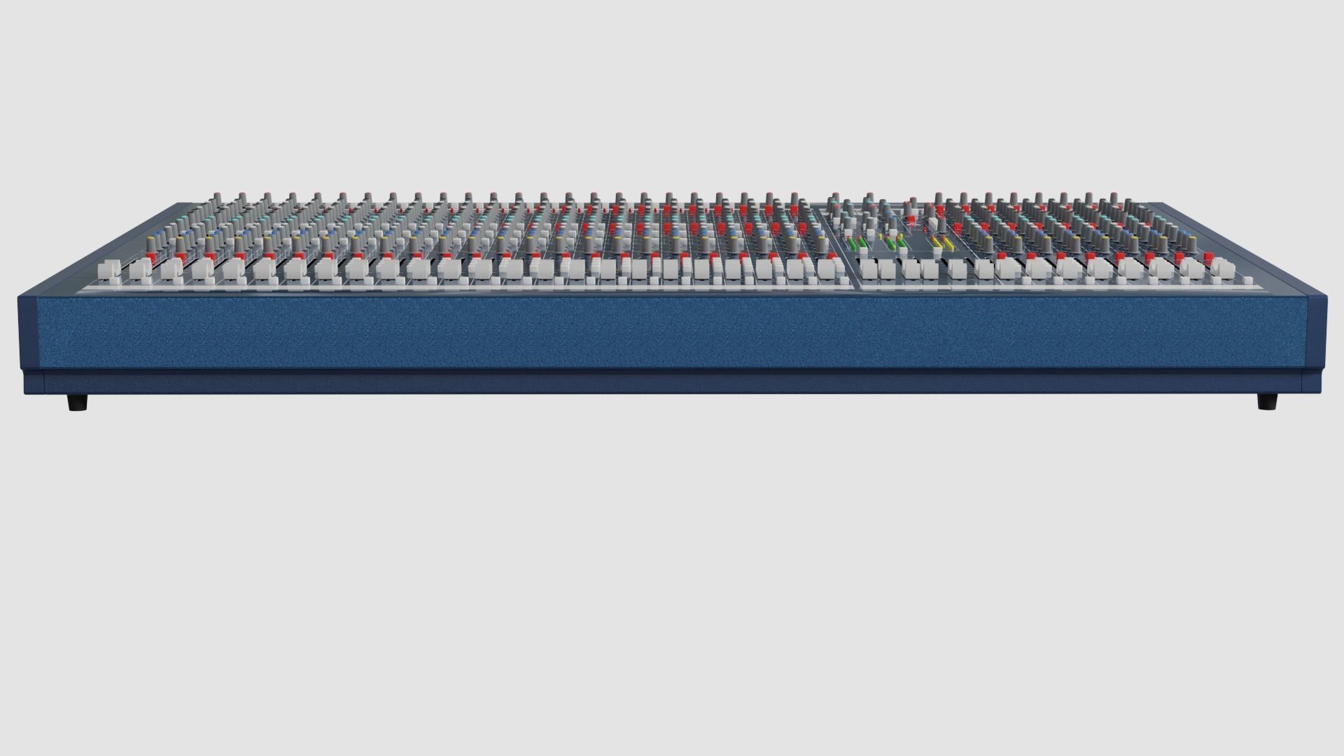 Audio Mixer 3D model_7