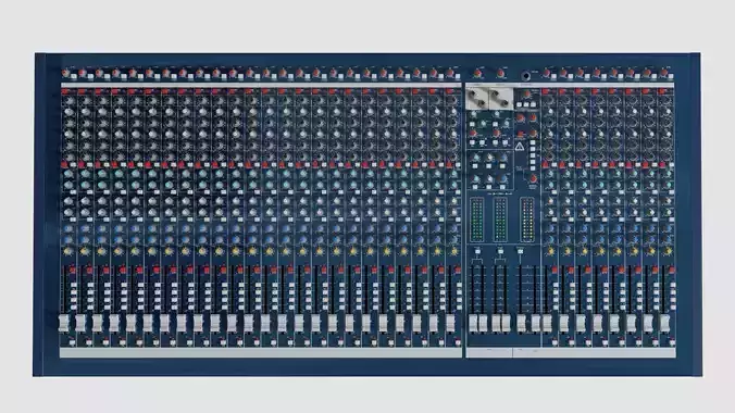 Audio Mixer 3D model