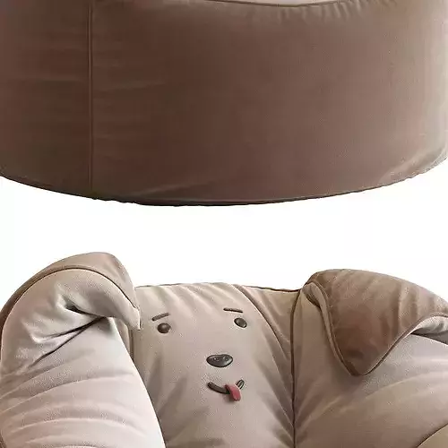 Animal Bean Bag Chairs 3D model 2