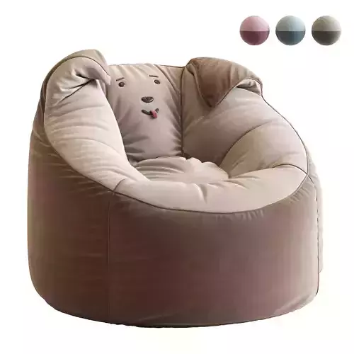 Animal Bean Bag Chairs 3D model
