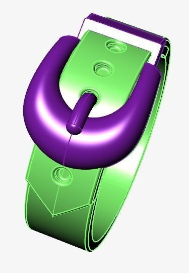 belt ring 3D print model_27