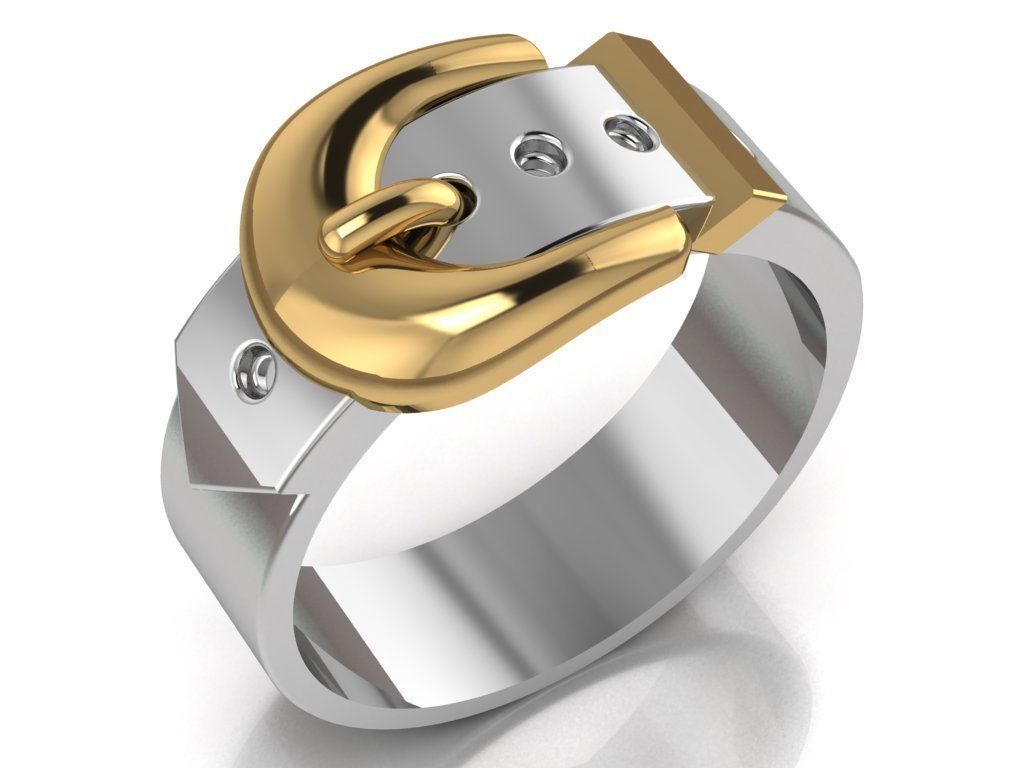 belt ring 3D print model_15