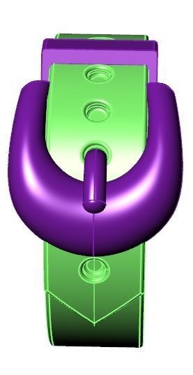 belt ring 3D print model_29