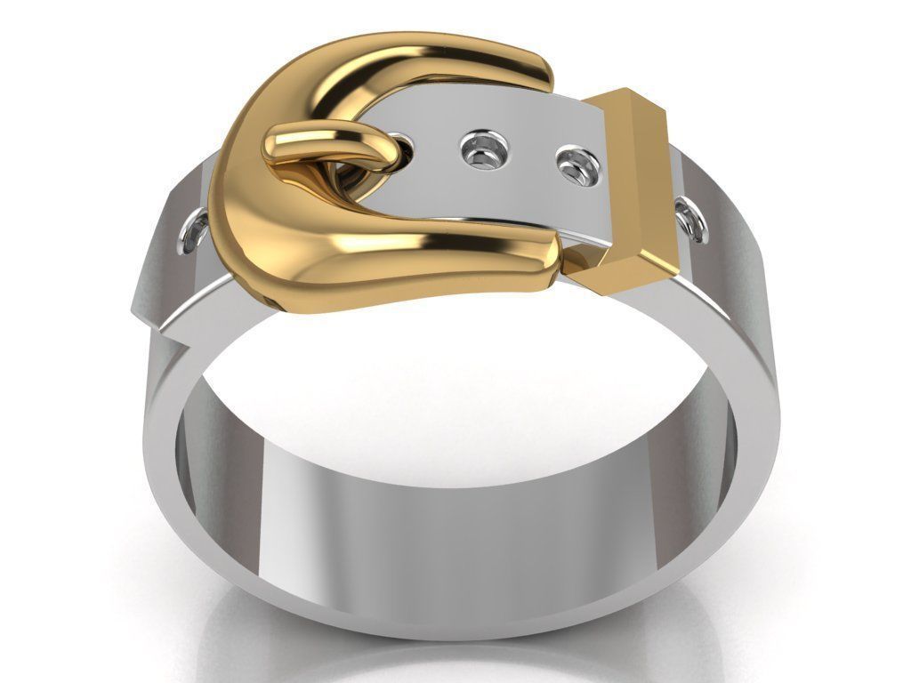belt ring 3D print model_5