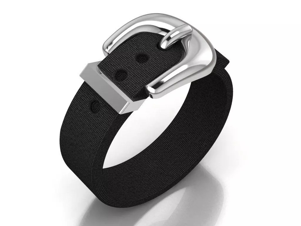 belt ring 3D print model_0
