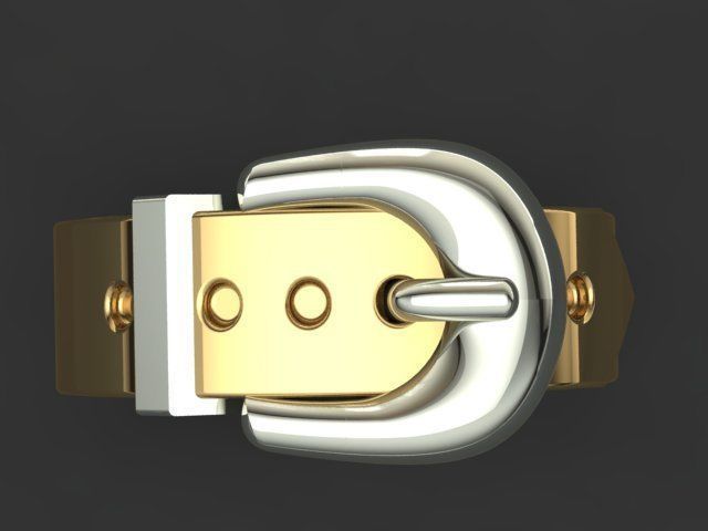 belt ring 3D print model_11