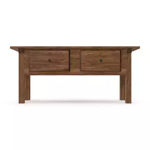 SawyerConsoleTable coffee table with two drawers