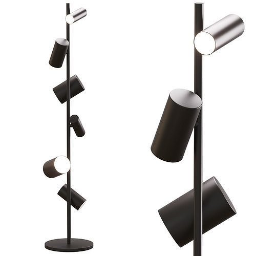 CAN CAN Floor lamp By GHIDINI1961 3D model CGTrader