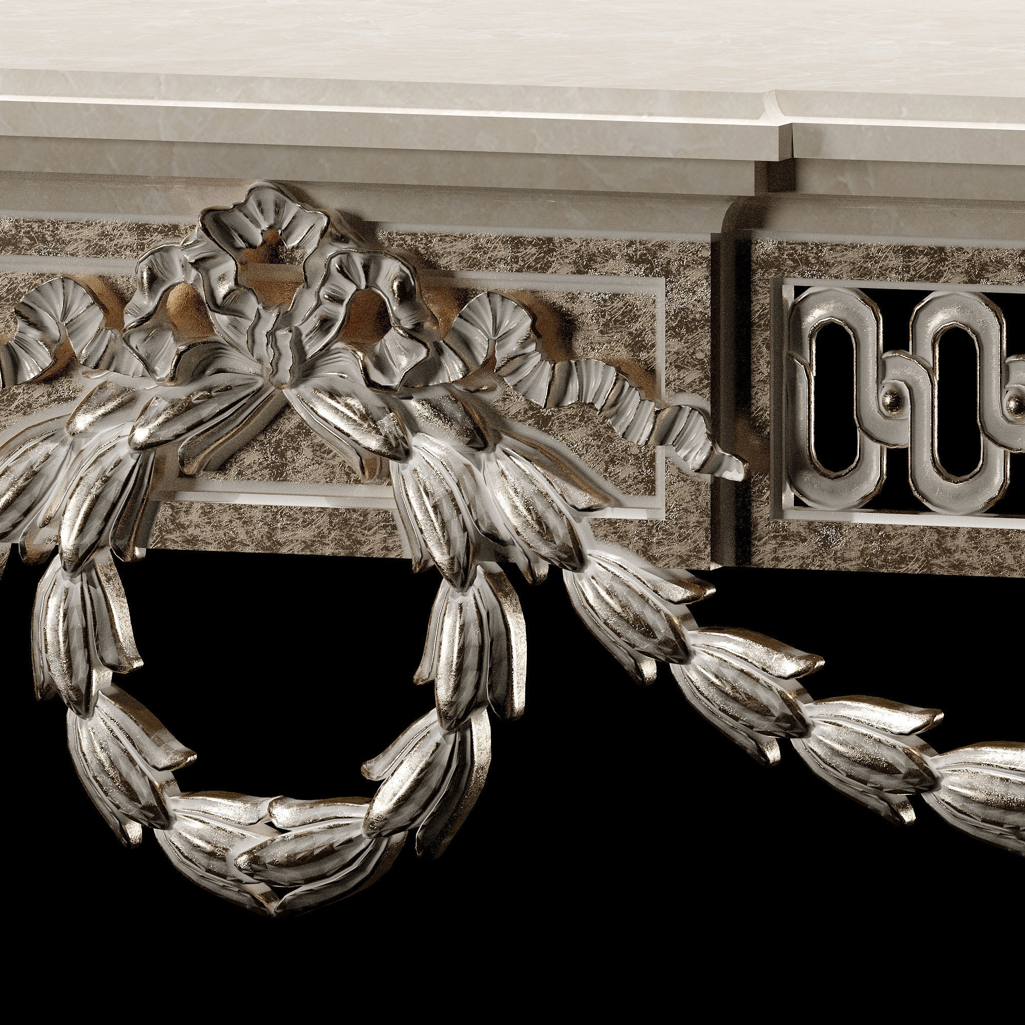 classical consoles 3D model_5