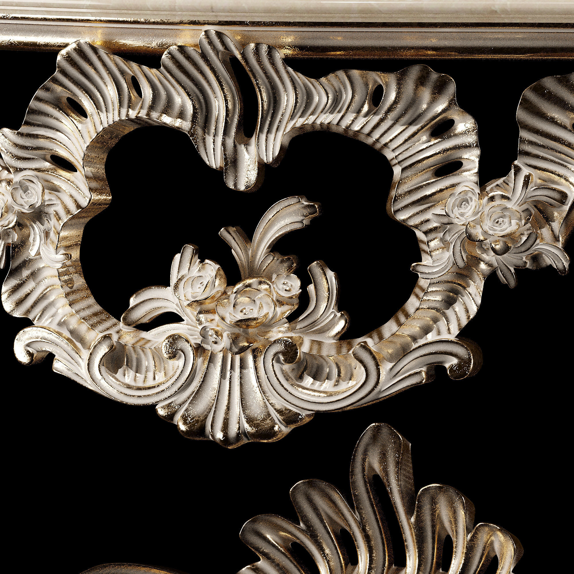 classical consoles 3D model_2